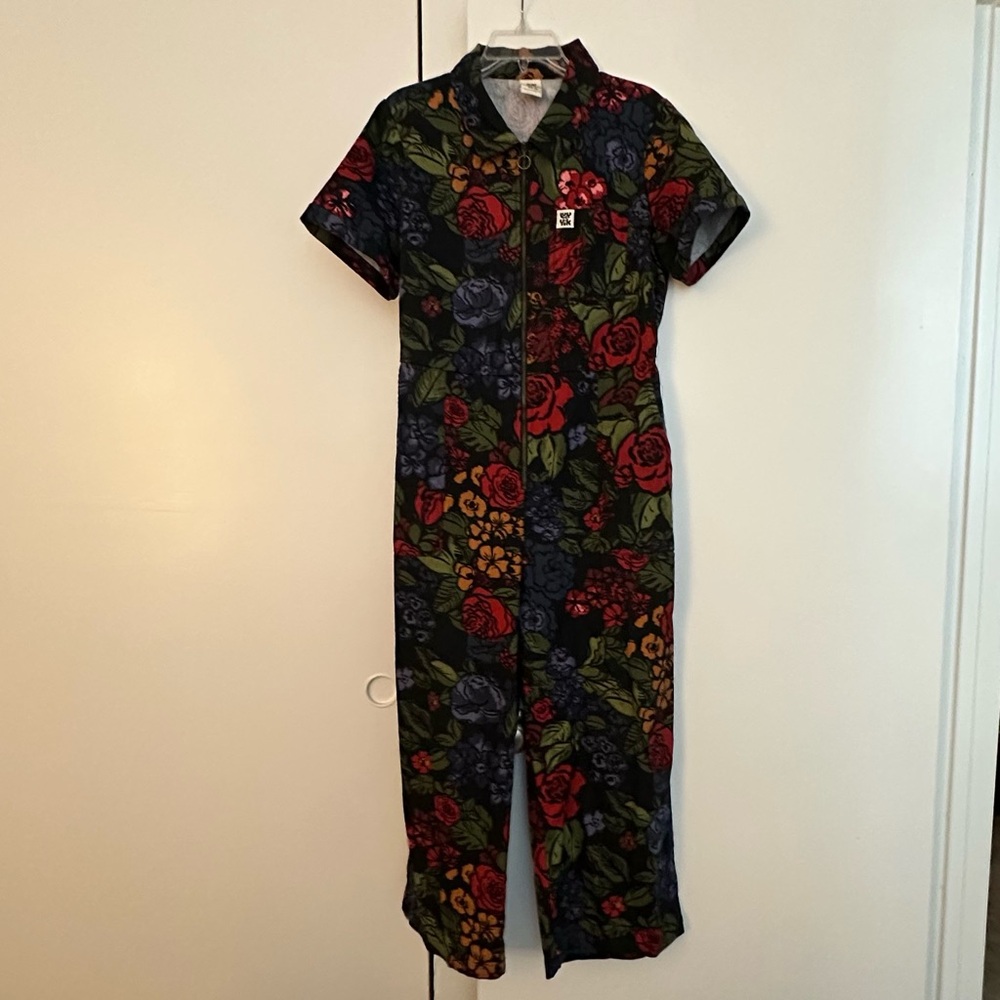 Lucy & Yak Ragan Jumpsuit in Maria print size US 10
